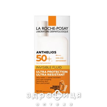 La roche posay бом антелиос флюид ультра легк/ультра стойк д/чувств кожи лица spf50+ 50мл