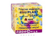 Пластир мед riverplast "iгар" 2 см х 500 см уп. картон. клас (на бавов. осн.)