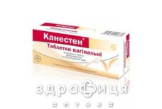 Канестен таблетки вагiнал 100мг №6