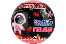 Аква шайн spase cosmetic бомба д/ванн с игрушкой вишневый шейк 100г