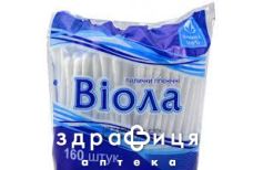 Палочки ватные виола №160 п/э