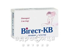Вигест-КВ таб 2мг №28