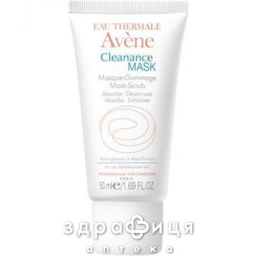 Avene клiнанс маска-гомаж абсорб д/глибокого очищення молод/пробл шкiри 50мл