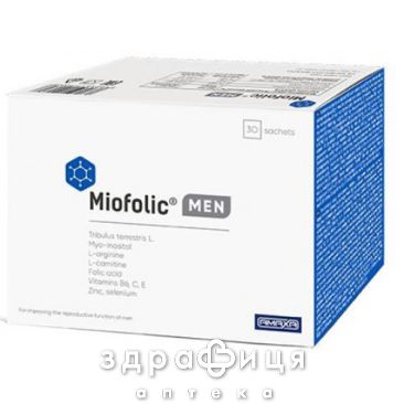 Миофолик men пор саше №30 тонизирующий препарат