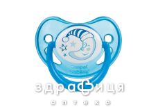 Canpol пустышка силикон анатом night dreams 6-18мес 22/501