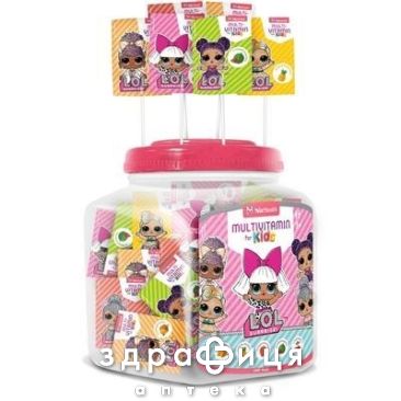 ДД НАТХЕЛС ЛЬОДЯНИКИ МУЛЬТІВІТАМІН №1 вітаміни для дітей