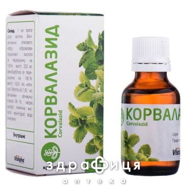 Корвалазид крапли 25мл