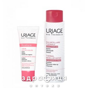 Урьяж набор розельян крем 40мл+мицел терм вода 100мл