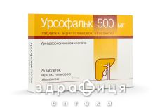 Урсофальк таблетки в/о 500мг №25