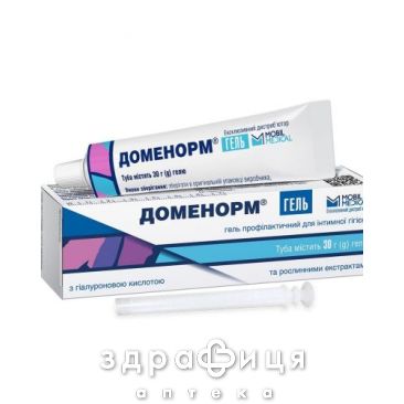 Доменорм гель д/интим гигиен 30г