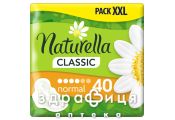 Прокл Naturella (Натурелла) camomile classic normal quatro с крылыш №40 Гигиенические прокладки