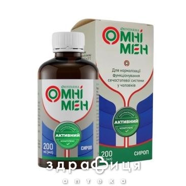 Омнимен сироп 200мл таблетки для потенции