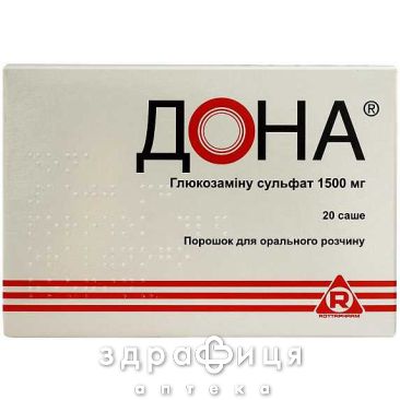 Дона пор. д/п р-ну д/перор. застос. 1,5г саше №20 нестероїдний протизапальний препарат