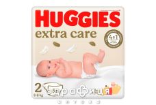 Підгузники huggies extra care р2 №58