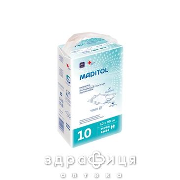 Простыни maditol впитывающие 60х90 №10