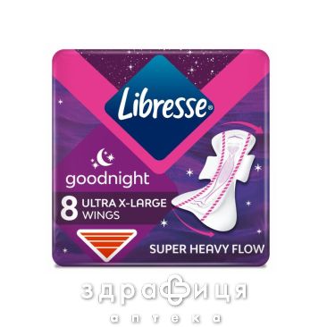 Прокладки Libresse ultra night extra №8 Гігієнічні прокладки