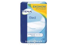 Пеленки TENA (Тена) bed underpad normal 60смх90см №30