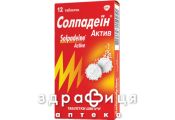 Солпадеин актив таб шип стрип №12 (2х6) анальгетики