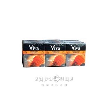 Презервативы VIVA (ВИВА) ребр №3