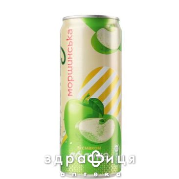 Напиток моршинська лимонада яблуко слабагаз 0,33л
