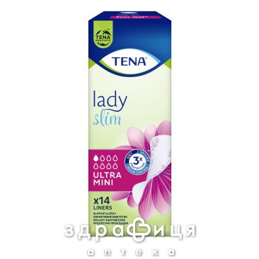 Прокладки Tena lady slim ultra mini №14