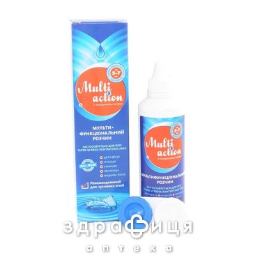 Раствор д/контактных линз multi aktion 100мл