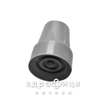 Опора гумова для палиць, милиць та ходунків  МЕD-01-0125, діаметр 25 мм