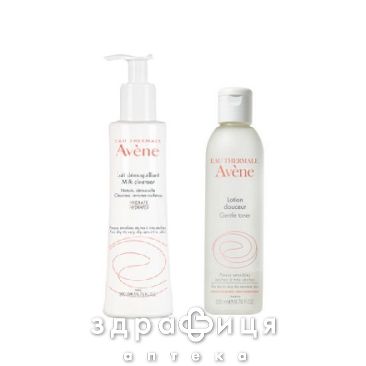 Avene (Авен) мол нежн д/сн мак 200мл+лосьон нежн д/сух/чувст кожи 200мл 70009633