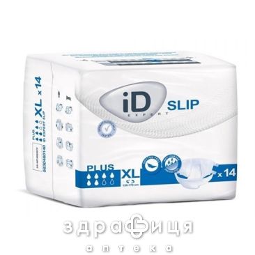 Подгузники д/взр ID slip plus xl №14