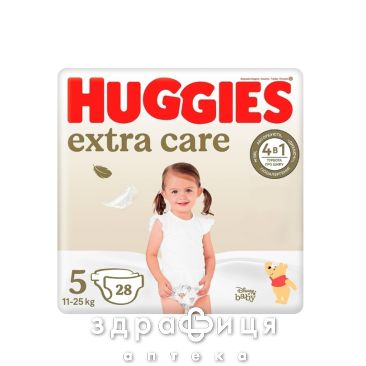 Подгузники huggies extra care p5 №28