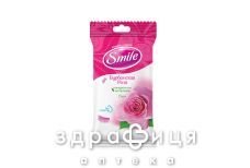 Серветки волог smile daily бурбонська троянда №15