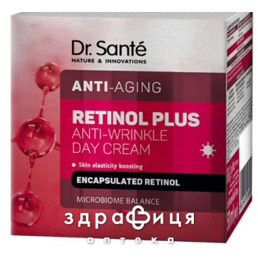 Dr.Sante Retinol Plus деннийй крем проти зморшок 50мл