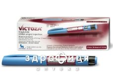 Вiктоза р-н д/iн 6мг/мл шприц-ручка 3мл №2 від діабету