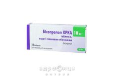 Бисопролол kpka таб п/о 10мг №30 - таблетки от повышенного давления (гипертонии)
