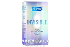 Презервативи Durex invisible lube №12