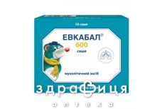 Эвкабал 600 пор д/орал р-ра 600мг саше 3г №10