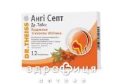 Ангi септ др. тайсс льодяники зi смаком облiпихи №12 ліки від горла