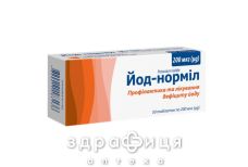 Йод-нормил таб 200мкг №50 (10х5) таблетки для щитовидки