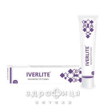 Иверлит крем от розац 1% 30г