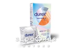 Презервативы durex invisible xl №12