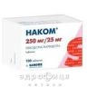 Наком таблетки 25мг/250мг №100 противосудорожные препараты