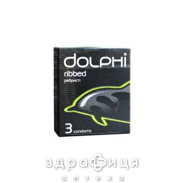 Презервативы Dolphi (Долфи) ребристые №3