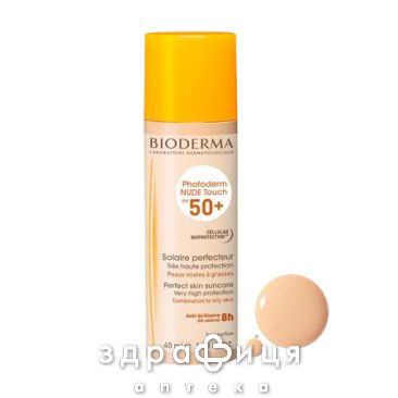 Bioderma фотодерм крем нюд тач натур 40мл 28587