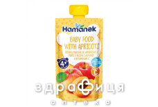 Дитяче харчування Hame пюре яблуко/абрикос пауч 120г
