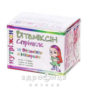 Нутрiжен вiтамiксiн спрiнклс саше №30 противірусне для дітей