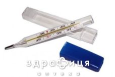 Термометр медичний "волес" максимальний скляний crw-23