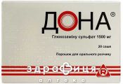 Дона пор. д/п р-ну д/перор. застос. 1,5г саше №20 нестероїдний протизапальний препарат