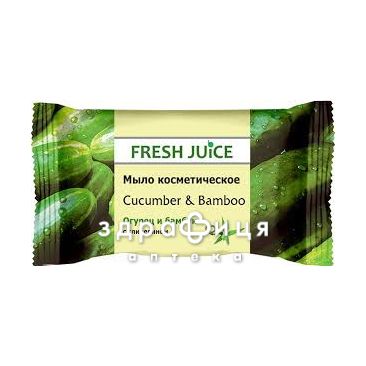 Fresh juice (Фреш джус) мыло косм cucumber&amp;bamboo 75г мыло