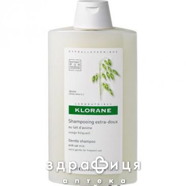 Klorane (Клоран) 80061 шампунь нежный с овсяным  молочком 400мл