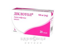 Діклотол гран д/сусп 100мл №20 нестероїдний протизапальний препарат